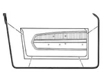 Mustang Door Weatherstrip All Body Styles Pair 1967 - 1968 Daniel Carpenter. Fixed Price $24.95.