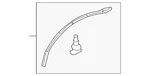 Genuine Lexus Rear Weather-strip 67888-78013. Fixed Price $63.39.
