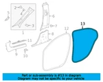 Mercedes-benz A-class W177 Rear Door Edge Guard A177692070064. Fixed Price $138.18.