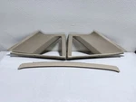 90-02 Mercedes R129 Hard Top Window Trim Cover Panel Set Oem #8579 (damage). Fixed Price $152.96.