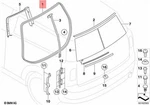 Genuine Mini Cooper One R55 Coop.s Jcw 1.6 2.0 Seal Splitdoor 51762757822. Fixed Price $408.22.