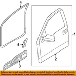 Ford Oem 09-14 F-150 Door Components-front W'strip 8L3Z1520520A. Fixed Price $40.09.