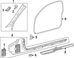 Genuine Mercedes-benz Circumferential Seal 236-725-07-00. Fixed Price $101.40.