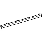 Genuine Mercedes-benz Oe Cover Strip 296-698-04-00. Fixed Price $170.02.