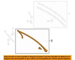 Ford Oem 15-23 Mustang Roof Exterior Trim-upper W'strip FR3Z6321597B. Fixed Price $286.86.