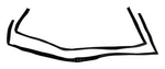 Crown Automotive 55395174K Door Glass Seal Kit. Fixed Price $138.86.