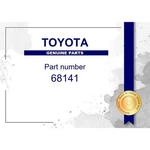 Genuine Toyota Run Fr Door Glass Rh - Multiple Part Numbers Set 68141. Fixed Price $65.74.