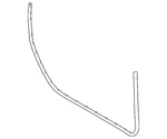 Genuine Ford Door Weather-strip M2DZ-7820530-B. Fixed Price $98.70.