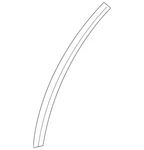 Genuine Nissan Door Seal 82839-EA000. Fixed Price $16.96.