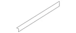 Genuine Nissan Seal Strip 82838-7S200. Fixed Price $7.66.