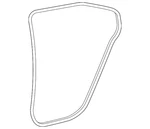 Genuine Toyota Body Weather-strip 62331-02321. Fixed Price $137.19.