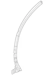 Genuine Nissan Door Shell Seal 82836-6TA0A. Fixed Price $43.98.