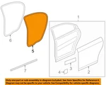 Gm Oem 11-16 Limited,cruze Rear Components-door W'strip 95021343. Fixed Price $42.22.