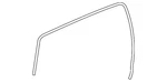 Genuine Gm Passenger Side Center Pillar Upper Auxiliary Weatherstrip 94738236. Fixed Price $53.72.