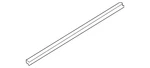 Genuine Nissan Seal Strip 80838-9FV0C. Fixed Price $74.74.