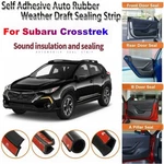 Door Rubber Seal Strips Weather Draft Noise Reduction Kit For Subaru Crosstrek. Fixed Price $58.28.