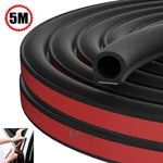 D-shape Door Rubber Seal Weatherstrip 5M Self Adhesive Hollow For Car Truc. Fixed Price $17.99.