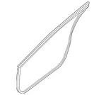 Genuine Nissan Surround Weather-strip 80831-9HS0B. Fixed Price $94.35.