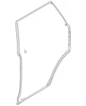 Genuine Land-rover Door Shell Seal LR176638. Fixed Price $157.95.