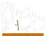Honda Oem 14-20 Mdx Front Door Components-filler Seal 72336TZ5A01. Fixed Price $67.24.