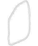 Genuine Gm Front Passenger Side Door Weatherstrip 84688300. Fixed Price $29.07.