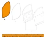 Gm Oem 18-23 Equinox,terrain Front Door Components-w'strip Body 84227269. Fixed Price $77.68.