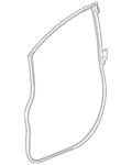 Genuine Gm Front Passenger Side Door Weatherstrip 42562284. Fixed Price $101.16.