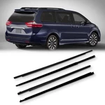 Front & Rear Door Window Seal Belt Molding For Toyota Sienna 2011 2012-2020. Fixed Price $79.99.