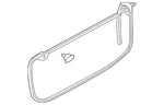 Genuine Audi Surround Weather-strip 8T0-837-912-G. Fixed Price $280.79.