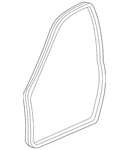 Genuine Gm Ebony Front Side Door Weatherstrip 19260468. Fixed Price $228.47.