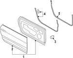 Genuine Ford Door Weather-strip PR3Z-6320531-A. Fixed Price $71.67.