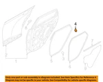 Hyundai Oem 24-25 Kona Electric Components-door W'strip 83140BE000. Fixed Price $152.82.