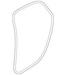 Genuine Volvo Door Weather-strip 31108792. Fixed Price $103.11.