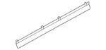Genuine Nissan Lower Seal Strip 82839-9BU1A. Fixed Price $19.57.