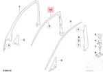 Genuine Bmw E65 E66 730D 730I 730LD 730LI Sealing Door Front Left 51338223827. Fixed Price $74.50.