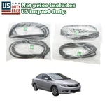 Fit Honda Civic 9TH Gen FB1 FB2 FB3 FB4 FB5 2012 15 Front Rear Door Weatherstrip. Fixed Price $165.79.
