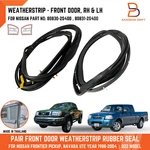Pair Door Weatherstrip Rubber Seal For Nissan Frontier D22 Pickup 98-04. Fixed Price $80.06.