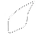 Genuine Honda Surround Weather-strip 72315-TR3-A01. Fixed Price $99.99.