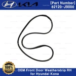 Genuine Oem 82120J9000 Front Door Body Side Weatherstrip For Hyundai Kona. Fixed Price $69.00.