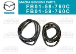 Mazda Genuine RX-7 FC3S 86-91 Side Door Weatherstrip Seal Lh Rh Set Japan New. Fixed Price $281.65.