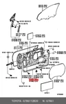 Genuine Oe Weatherstrip, Front Door, Right, 6786112B20 For Toyota 67861-12B20. Fixed Price $95.47.