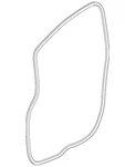 Genuine Gm Front Side Door Weatherstrip 42588069. Fixed Price $57.34.