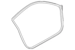 Genuine Audi Surround Weather-strip 8J8-831-708-D. Fixed Price $408.90.
