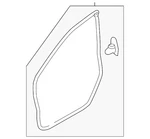 Genuine Subaru Door Weather-strip 63511FL000. Fixed Price $83.91.