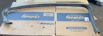 14-24 Infiniti Q50 Sedan Left Side Rear Door Inner Sash Cover 822D5-4GA0A. Fixed Price $89.96.
