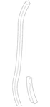 Genuine Audi Front Weather-strip 4M8-839-718-C. Fixed Price $144.72.