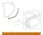 Gm Oem 08-14 Cts Rear Door Components-lower W'strip 25948404. Fixed Price $55.59.
