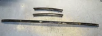 1984-1996 Corvette Targa Top Body Rear Weatherstrip Trim Channels, (3), Gm. Fixed Price $55.99.