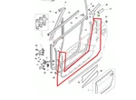 Bentley Continental 3W8837434M Right Door Exterior Margin Gasket. Fixed Price $776.24.
