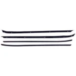 Inner & Outer Felt Window Sweep Belt Kit W/flat Chrome Bead 70-79 Chevy Camaro. Fixed Price $112.95.